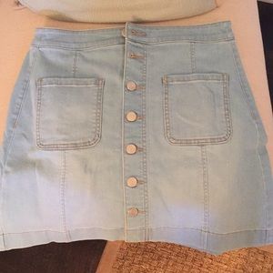Loft jean skirt - like new
